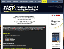 Tablet Screenshot of fastcongress.com